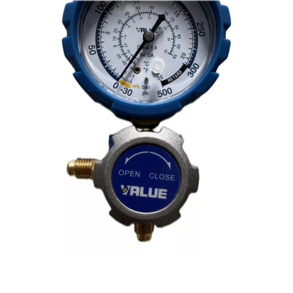 MANIFOLD 1 VÍA VALUE BAJA R410/R22/R134 - Imagen 3